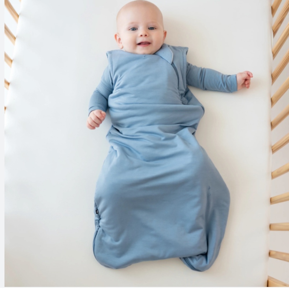 Kyte BABY Soft Blue sleep sack 1.0 tog 6-18m